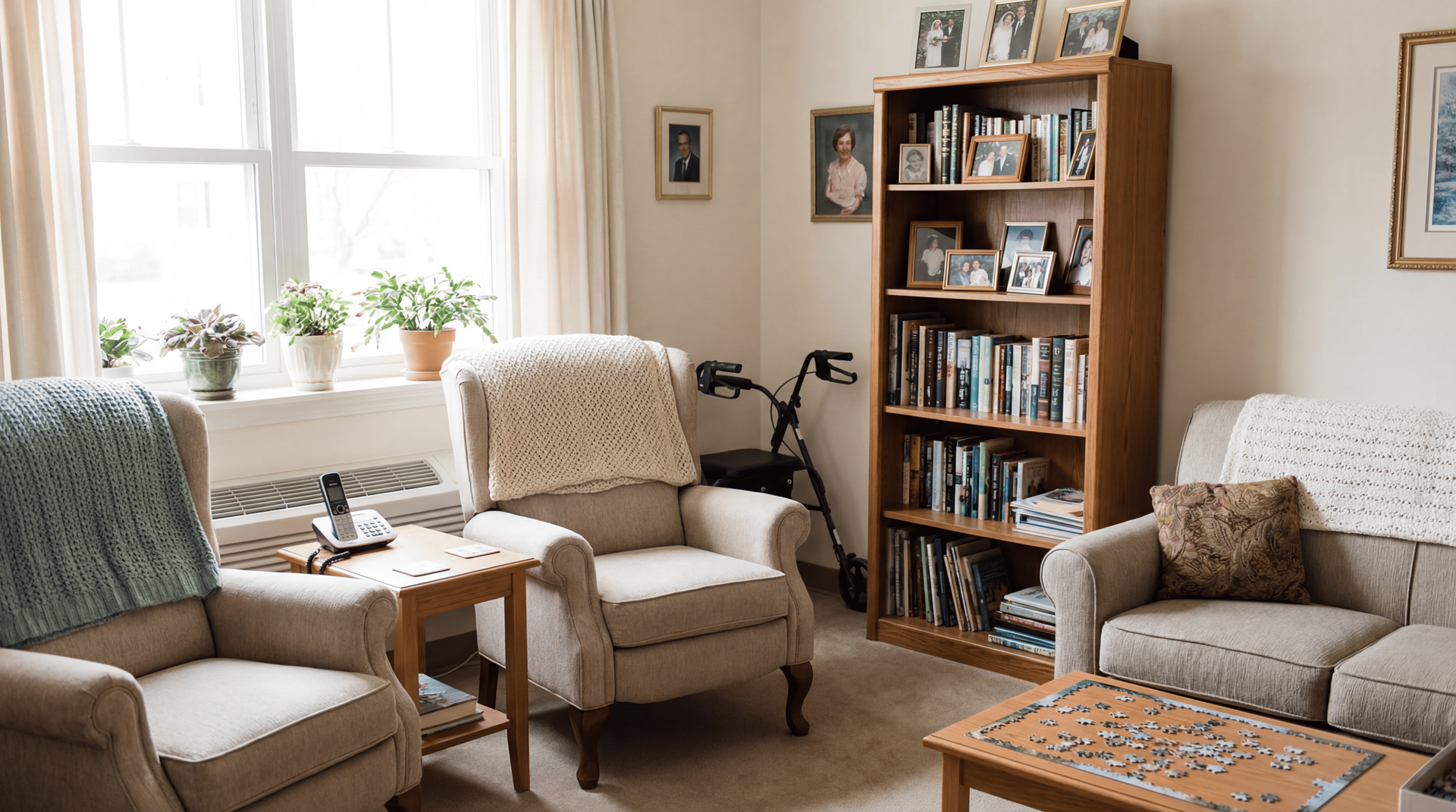 Älterer Herr in vertrauter häuslicher Umgebung – Seniorenbetreuung Düsseldorf Pepkolaj Home Care