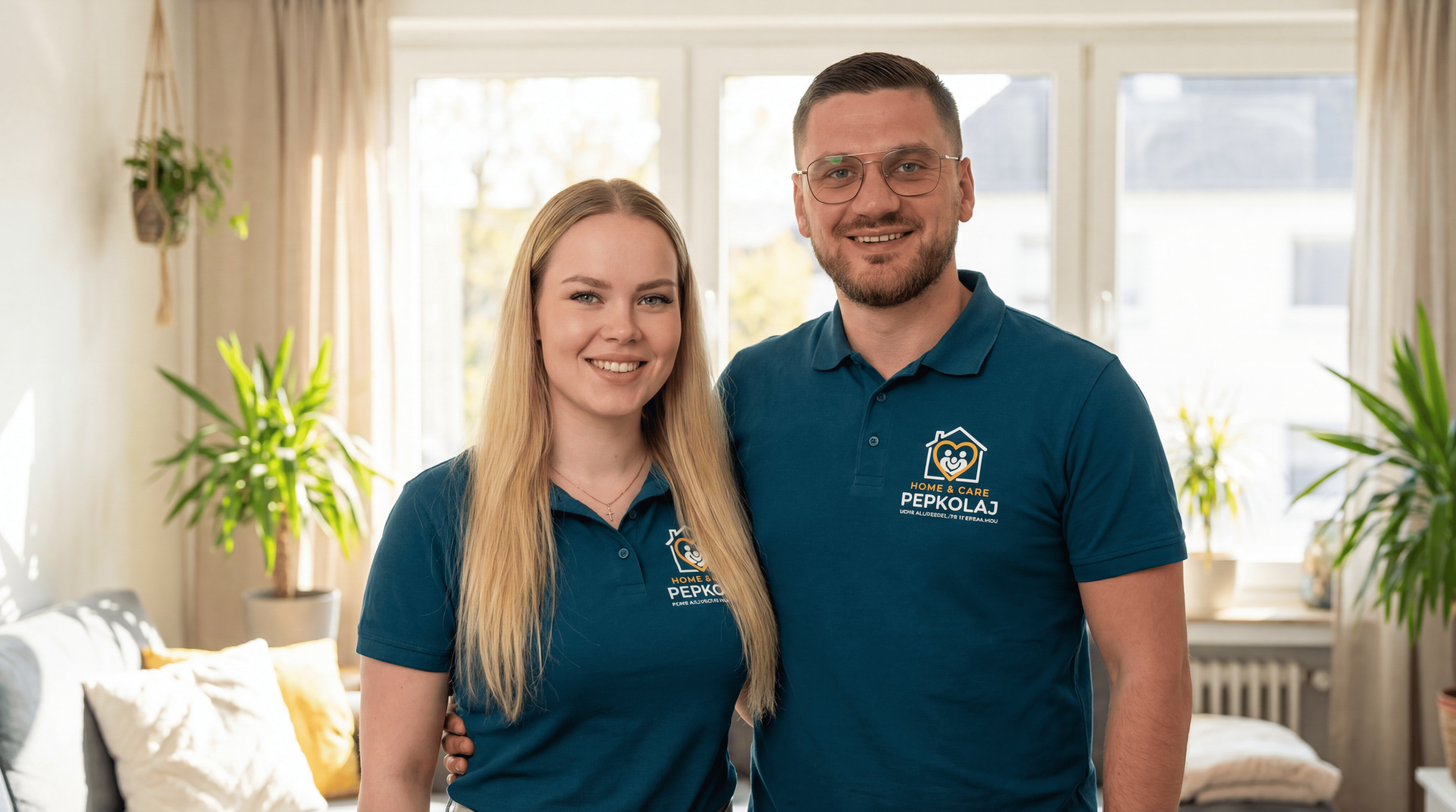 Klisard und Greta Pepkolaj – Team Pepkolaj Home & Care Düsseldorf